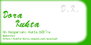 dora kukta business card